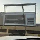 اغراض مطعم ثلاجة مقبلات 2 متر جديده لم تستخدم