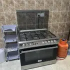 فرن 5 عيون للبيع مع دبة الغاز