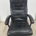 كرسي دوار مكتبي جلد ممتاز