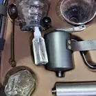اله لصنع القهوه مع كامل اغراضها بالميزان مع الكوب والافلاتر