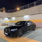 مرسدس S450 2023 جفالي اسود ملكي