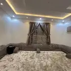 مساند ظهر مع الفرش مع الستارة