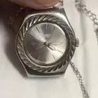 ساعة سواتش سوسرية مع سلسلة فضة ايطالي 925