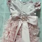 فستان بناتي وردي عمر 4-5 سنوات