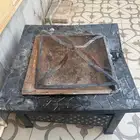 منقل ضوء شبه جديد مع غطاء