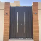 تنفيذ جميع أعمال الحدادة والألمنيوم