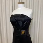 فستان زواج اسود فخم بسعر رمزي