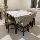 طاولة طعام ثمان كراسي للبيع