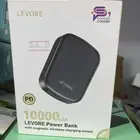 بنك طاقه جديد 10 mah ليفور LEVORE مع شاحن لاسلكي مغناطيسي
