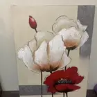 لوحة رسمة ورد مقاس 90x60