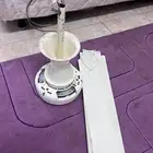 سرير كبير و دراجة و مروحة