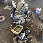 مكينه ديزل تيربو كامل أغراضها مع قير