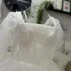 فستان زفاف ابيض