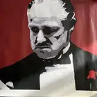 لوحة العراب زيتية Godfather oil painting