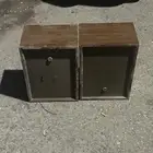 سماعات سانيو خشب قديمه