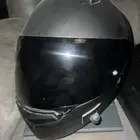 خوذة HJC C10 فل فيس أصلية - مقاس XL - لون أسود مطفي