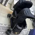 للبيع عربة أطفال توأم جديده غير مستعمله