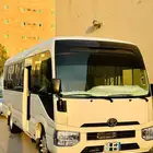 باص كوستر 2025 ديزل للايجار