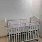 سرير اطفال مع المرتبه طبيه