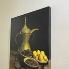 لوحة اكريليك كبيرة