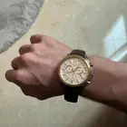 ساعة اصلية Pierre Cardin لون ذهبي جلد