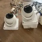 كاميرات مستعمله للبيع وشاشة تلفاز