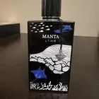 مانتا ليذر ابراق ابراهيم القرشي مع عطر هدية