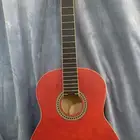 جيتار صوتي (أكوستيك) من طراز هارلي بينتون لون احمر 550ريال