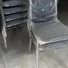 كراسي بوفيه جلد ستيل
