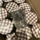 علب زجاج فارغه