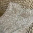 فستان زواج تفصيل مع طرحته والجيبون