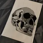 لوحة جمجمه لم يتم اكمالها