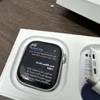 ساعة ابل الاصدار 10 مقاس 46 اللون سيلفر