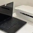طابعه شبه جديده Hpولابتوب Compaq Hp