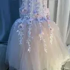 فستان بناتي وردي