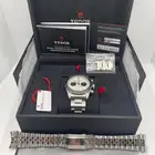 ساعة اصلية تيدور بلاك باي كرونوقراف مينا أبيض