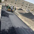 للاجار فراده صغيره Asphalt paving machine with operation