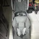 عربة اطفال ثنائية ماركة جونيورز و كارسيت تشالجنر من جونيورز