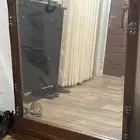 مرايا تسريحة خشبي