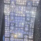ساعة Audemars Piguet (AP) مرصعة بال Moissanite