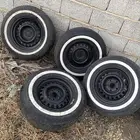 جنوط مرسيدس مع كفرات مستخدمه