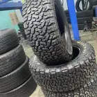 أربعه كفرات حجريه استخدام خفيف مقاس 265 60 18