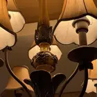 ثريا  اضاءة  نجفة   أبحورة