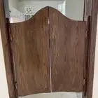 باب خشب درفتين متحرك