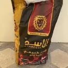 يتوفر فحم 10كيلو ماركة الأسد ممتاز