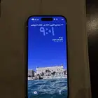 ايفون (15 برو) تيتانيوم (اسود 256) حاله البطاريه( 78  )