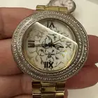 ساعة يد نسائية سويسرية Diamond hill مرصعة بالالماس الطبيعي