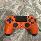 يد سوني 4 برتقالي وازرق اصلية