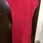 فستان احمر و وردي ناعم جديد