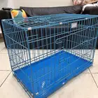 Puppy  Kitten dog cat CAGE metal blue